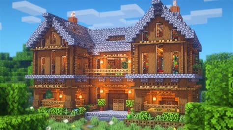 Image result for Minecraft Wood Mansion Tutorial