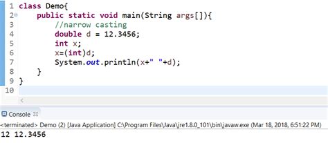 Image result for Casting Double to Int Java