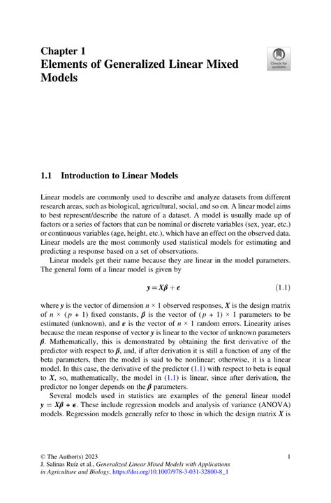 Image result for Generalized Linear Mixed Model