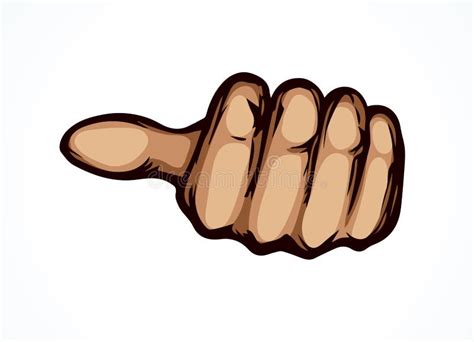 Image result for Hand Side View Drawing Left