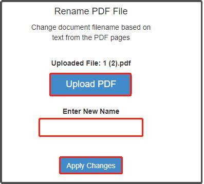Image result for Rename PDF File