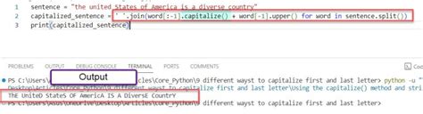 Image result for Python Capitalize String