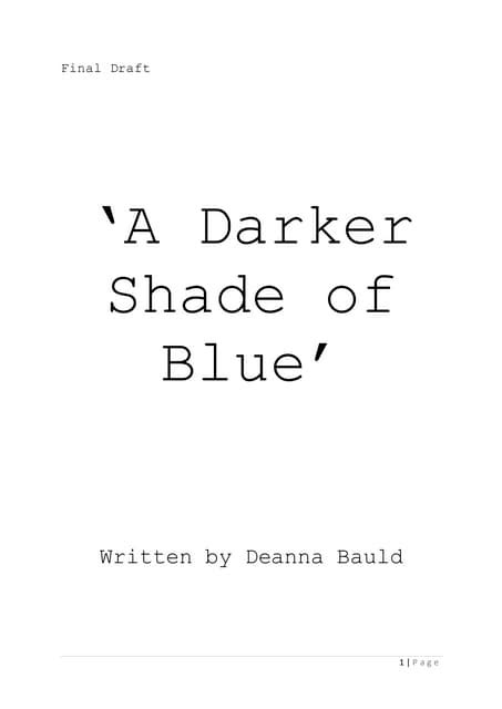 Toradh íomhá ar Final Draft Script Pages