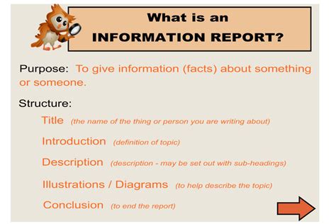 Information Report Structure Examples-এর ছবি ফলাফল