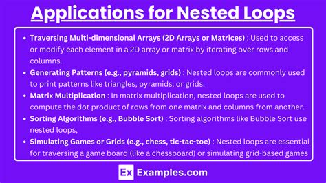 Image result for When to Use Nested Loops