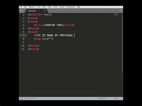 Image result for Center Tag in HTML