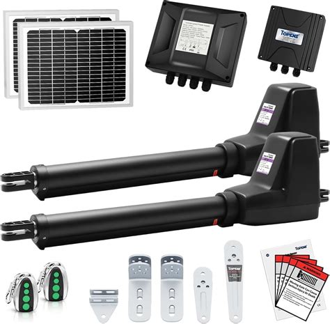 Image result for Solar Powered Remote Control Gate