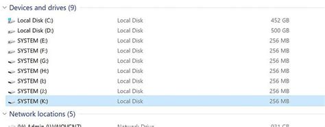 Image result for File Explorer Many Drives