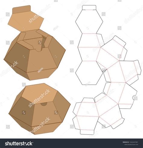 Box Template Using Cardboard に対する画像結果