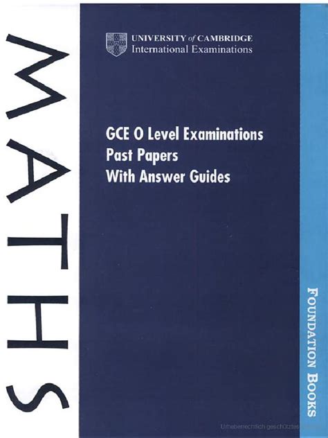 Bildergebnis für O Level Question. Answer