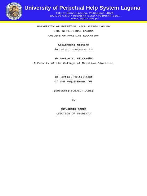 assignment Format | PDF | Water Transport | Shipping