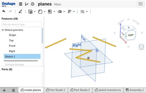 Image result for Onshape Offset Plane