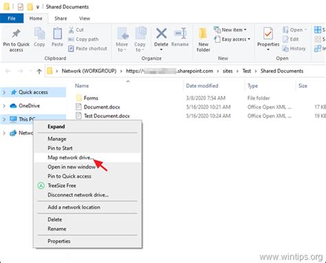 Toradh íomhá ar Map Local File to SharePoint Windows 1.0