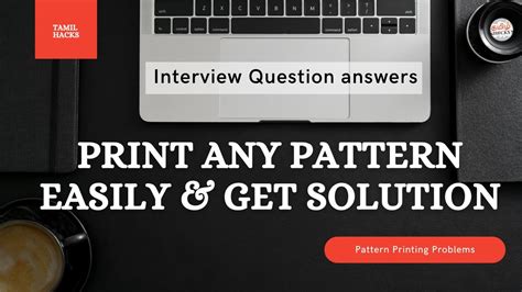 Image result for Pattern Printing Questions