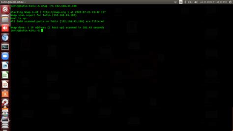 Nmap RHEL Linux に対する画像結果