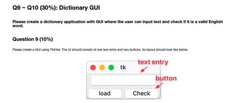 Image result for Dictionary Sample GUI
