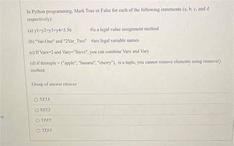 False Statement Block Python に対する画像結果