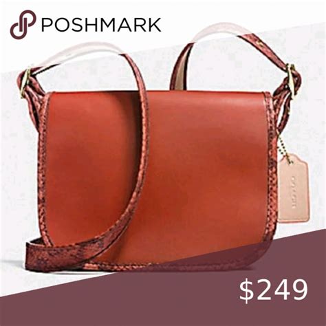 Afbeeldingsresultaten voor Coach Python Bag Not Embossed