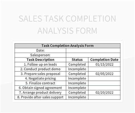 Image result for Form Completion Task