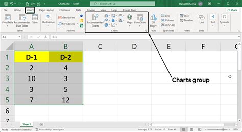 Image result for Insert Graph Excel