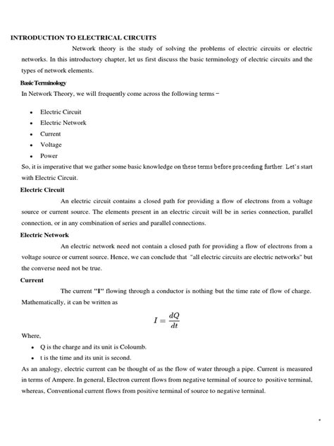Image result for Basic Electrical Engineering Notes