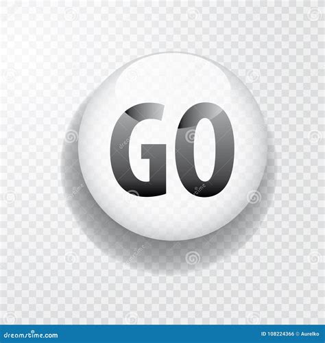 Image result for Go Button Transparent