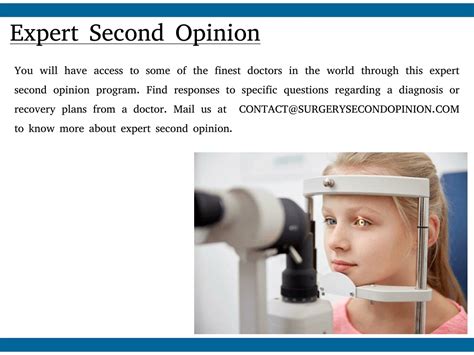 Image result for How Does It Work Slide for Step Process for Second Opinion Program