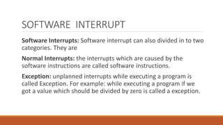 Image result for hardware interrupt types
