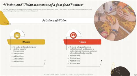 Image result for Food Mission Statement Examples