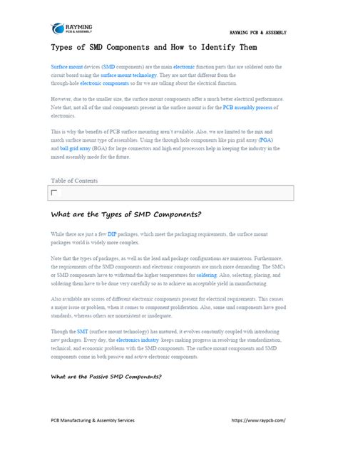 Image result for Identifying SMD Components