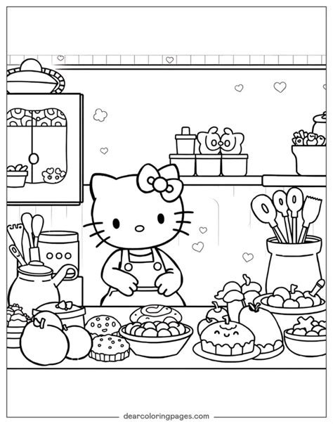 Afbeeldingsresultaten voor Kitchen Coloring Pages Printable