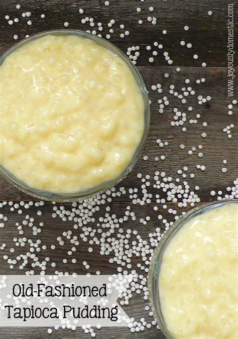old fashioned tapioca pudding に対する画像結果
