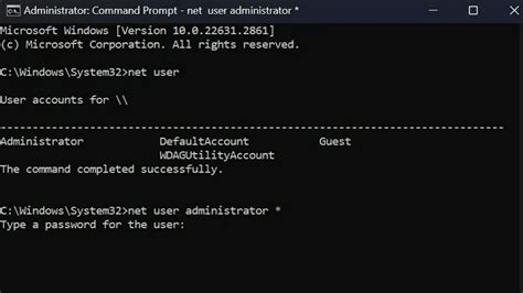 Image result for Net User Admin