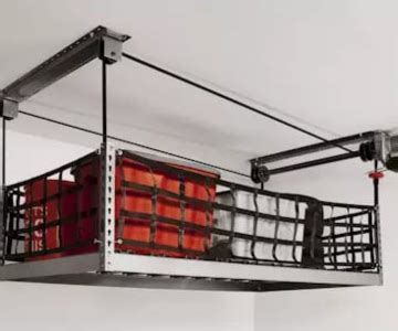 Image result for Overhead Garage Storage Hindged