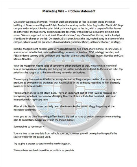 Image result for Problem Statement Examples UCAS