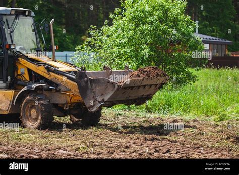 Image result for Land Leveling with an Excacator