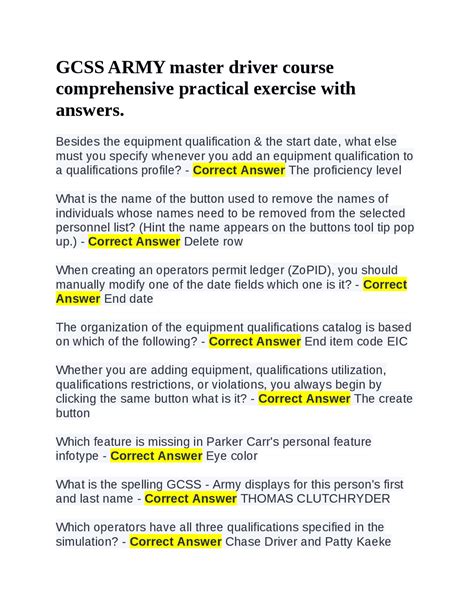 Army Drivers Training Course PowerPoint に対する画像結果