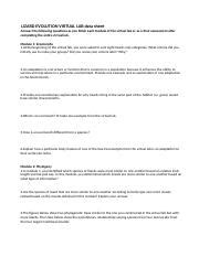 Image result for Lizard Evolution Virtual Lab Groups Answer Key