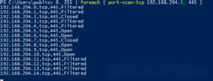 Image result for PowerShell TCP Port Check