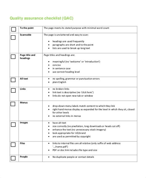 Image result for Analyst Quality Control Checklist