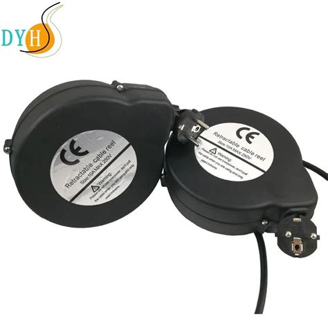 Image result for Spring Loaded Retractable Cable Reel Mechanism