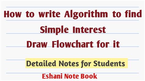 Image result for Simple-Interest Flowchart