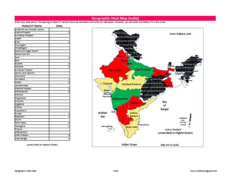 Toradh íomhá ar Indian Geographical Heat Map Using Python