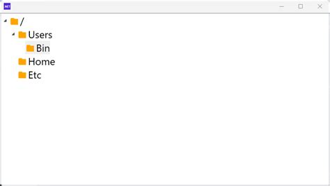 Toradh íomhá ar C# WPF TreeView Subtree