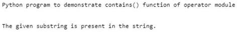 Image result for String Contains Python