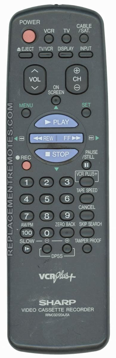 Image result for Sharp DVD Video Remote Control