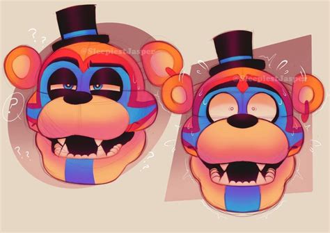 Image result for How to Draw Glam Rock Freddy in Security Breach