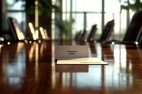 Conference Table Card Examples に対する画像結果