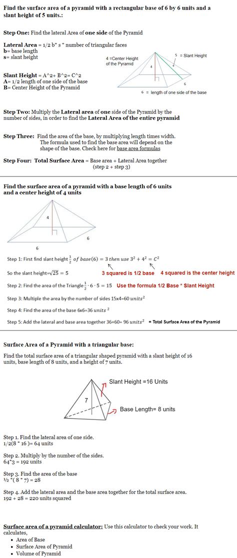 Math Pyramid Surface Area に対する画像結果