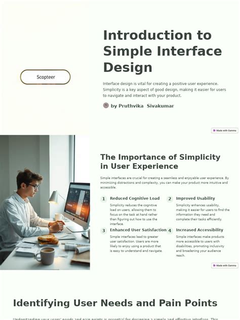 Image result for Simple Interface Layout